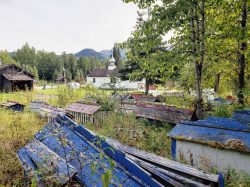 Eklutna Spirit houses